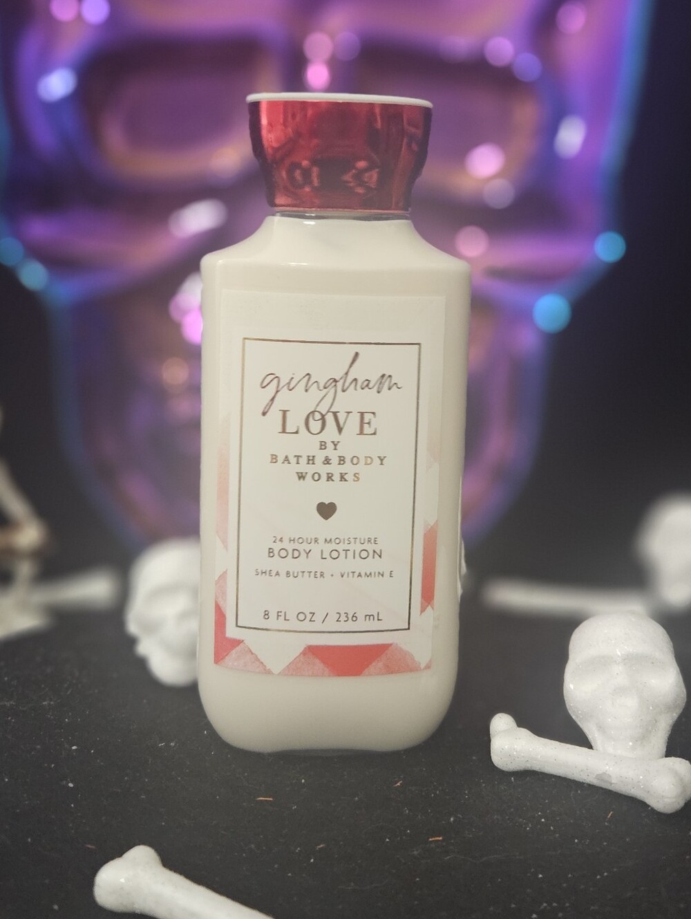 NWT Bath & Body Works Gingham Love Lotion - Red, White